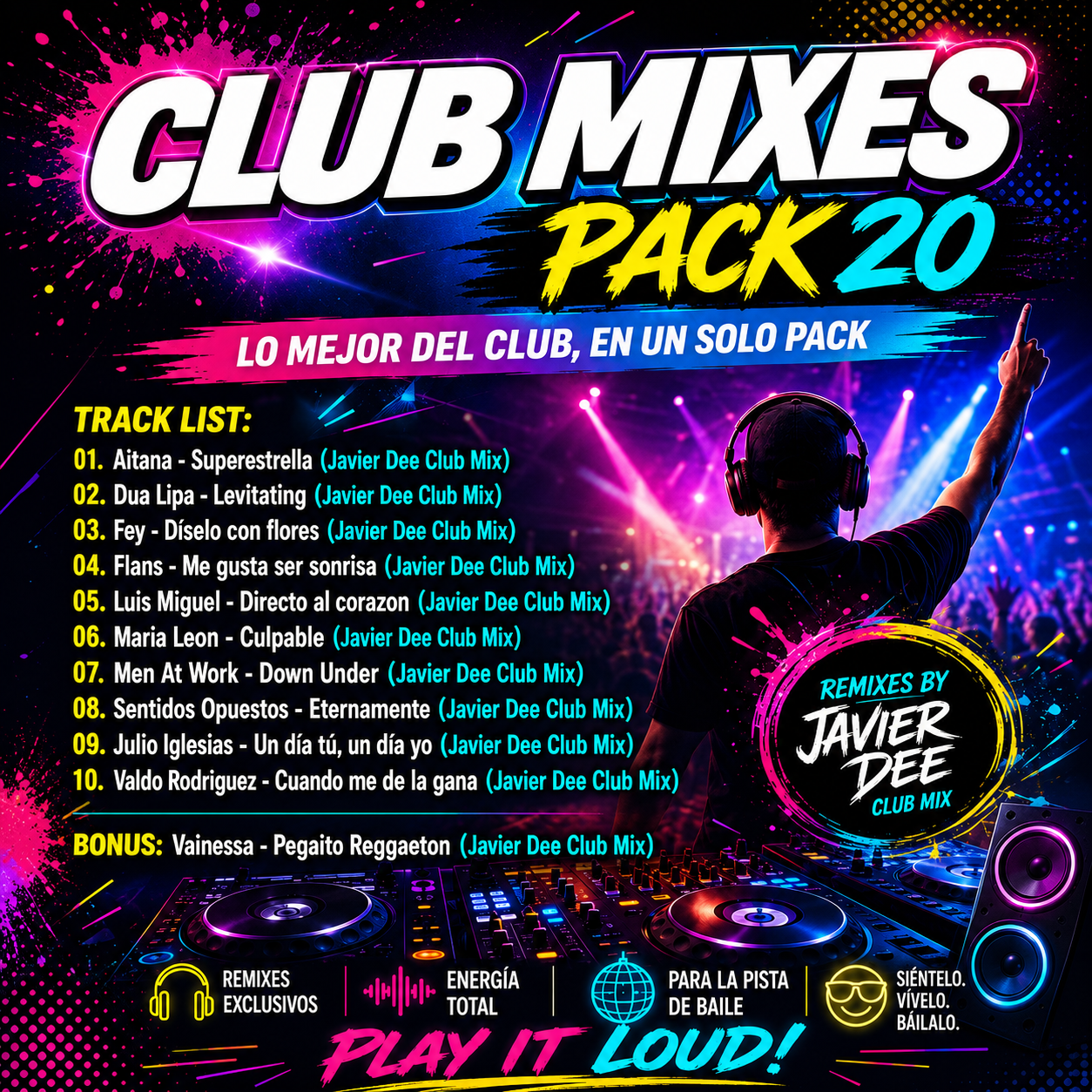 ChatGPT Image 1 jul 2026, 20_41_09 Club Mixes Vol. 20 Javier Dee 2026 - Image 1